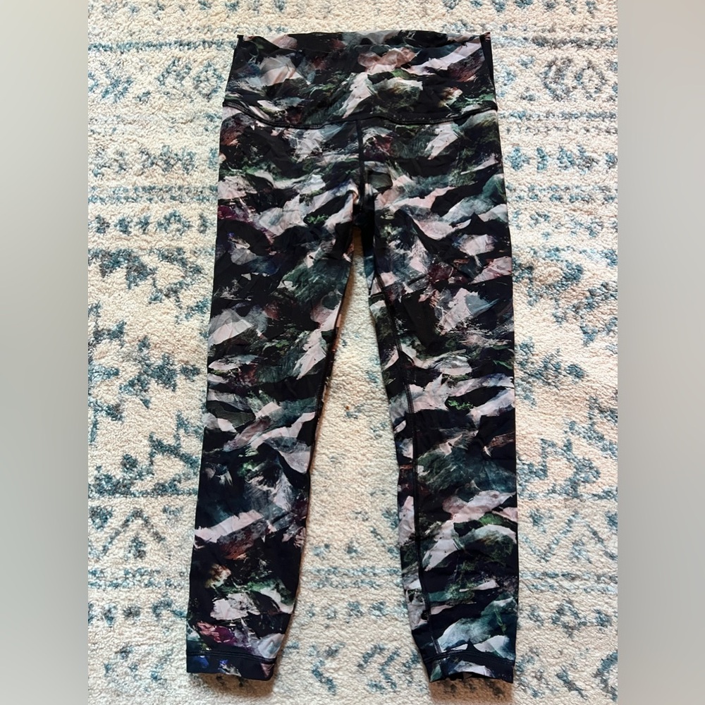 Lululemon Wunder Train High Rise Crop 23”